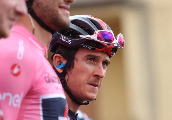 IPP20201005 Radsport - Cycling: Giro d Italia 2020, Geraint Thomas (Gbr) (Verwendung nur in Deutschland - GERMANY ONLY) *** IPP20201005 Cycling Cycling Giro d Italia 2020, Geraint Thomas Gbr Use only in Germany GERMANY ONLY 