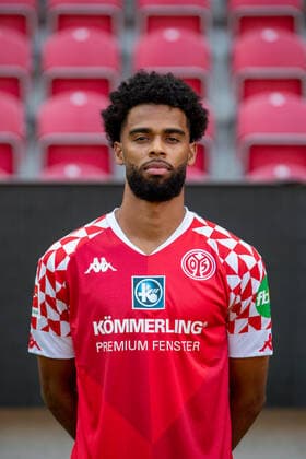 Germany Rhineland Palatinate Mainz 16 08 2020 Football Media Day Mens Season 2020 2021 1 FSV Mainz 05 Jeremiah St Juste FSV Mainz 05, Mainz Rhineland Palatinate Germany Opel Arena - x2020xMarcelxLorenz,xAllxrightsxreserved RenexSchulzx