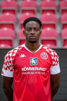 Germany Rhineland Palatinate Mainz 16 08 2020 Football Media Day Mens Season 2020 2021 1 FSV Mainz 05 Jean Philippe Mateta FSV Mainz 05, Mainz Rhineland Palatinate Germany Opel Arena - x2020xMarcelxLorenz,xAllxrightsxreserved RenexSchulzx