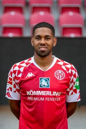 Germany Rhineland Palatinate Mainz 16 08 2020 Football Media Day Mens Season 2020 2021 1 FSV Mainz 05 Phillipp Mwene FSV Mainz 05, Mainz Rhineland Palatinate Germany Opel Arena - x2020xMarcelxLorenz,xAllxrightsxreserved RenexSchulzx