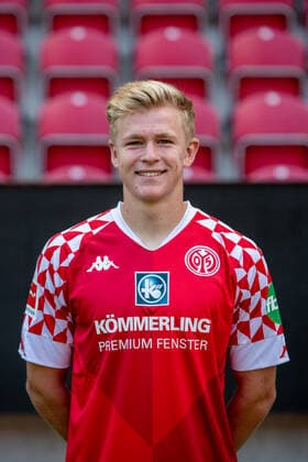 Germany Rhineland Palatinate Mainz 16 08 2020 Football Media Day Mens Season 2020 2021 1 FSV Mainz 05 Jonathan Burkardt FSV Mainz 05, Mainz Rhineland Palatinate Germany Opel Arena - x2020xMarcelxLorenz,xAllxrightsxreserved RenexSchulzx