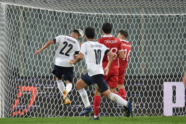 Stephan El Shaarawy of Italia scores the 5-0 goal during the friendly football match between Italy and Moldova at Artemio Franchi Stadium in Firenze (Italy), October, 7th 2020. Photo Andrea Staccioli Insidefoto andreaxstaccioli