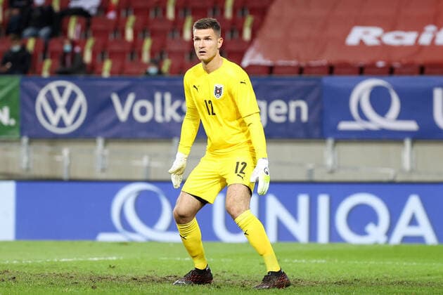SOCCER - AUT VS GRE, test match KLAGENFURT,AUSTRIA,07.OCT.20 - SOCCER - OEFB international match, Länderspiel, Nationalmannschaft Austria vs Greece, test match. Image shows Pavao Pervan (AUT). GEPAxpictures xChristianxWalgram