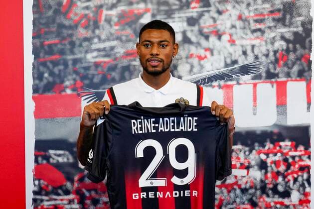Jeff Reine Adelaide (OGC Nice) FOOTBALL : OGC Nice Presentation de Jeff Reine Adelaide - Nice - 08 10 2020 NorbertScanella PanoramiC 