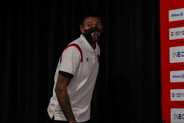 Jeff Reine Adelaide (OGC Nice) FOOTBALL : OGC Nice Presentation de Jeff Reine Adelaide - Nice - 08 10 2020 NorbertScanella PanoramiC 