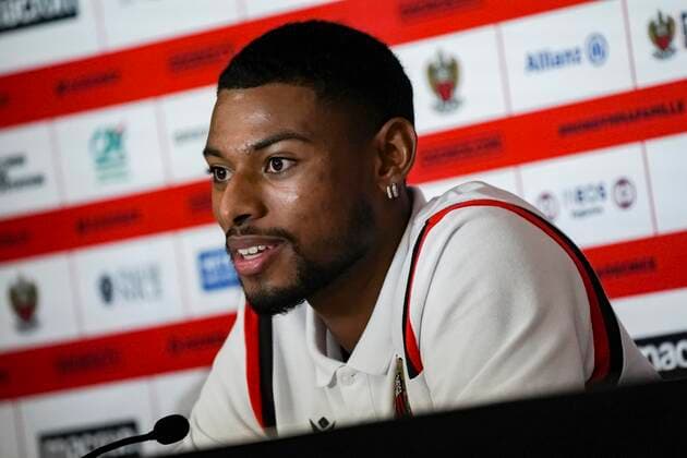 Jeff Reine Adelaide (OGC Nice) FOOTBALL : OGC Nice Presentation de Jeff Reine Adelaide - Nice - 08 10 2020 NorbertScanella PanoramiC 