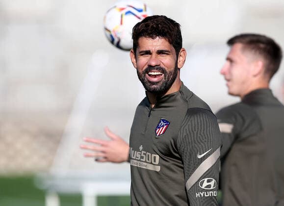 Atletico de Madrid s Diego Costa during training session. October 8,2020. (2020100804)