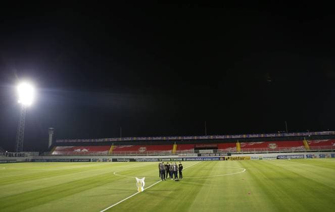 BRAGANCA PAULISTA, BRAZIL, OCT 8th: Nabi Abi Chedid Stadium before the Campeonato Brasileiro Serie A (Brazilian League) football match between Red Bull Bragantino and Internacional. Game ended in a 0-2 victory for Internacional. Fernando Roberto SPP Red Bull Bragantino v Internacional 