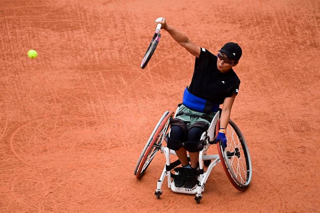 Finale Fauteuil Simple Dames Momoko Othani (jpn) TENNIS : Internationaux de France Roland Garros 2020 - Paris - 09 10 2020 JBAutissier Panoramic 