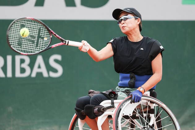TENNIS - ITF Roland Garros 2020 PARIS,FRANCE,09.OCT.20 - TENNIS - ITF Wheelchair Tennis Tour, Roland Garros Championships. Image shows Momoko Ohtani (JPN). GEPAxpictures xPatrickxSteiner
