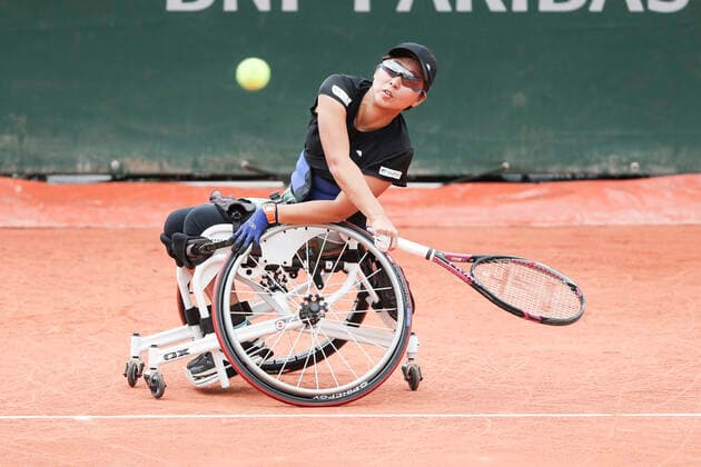 TENNIS - ITF Roland Garros 2020 PARIS,FRANCE,09.OCT.20 - TENNIS - ITF Wheelchair Tennis Tour, Roland Garros Championships. Image shows Momoko Ohtani (JPN). GEPAxpictures xPatrickxSteiner