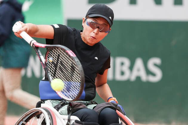 TENNIS - ITF Roland Garros 2020 PARIS,FRANCE,09.OCT.20 - TENNIS - ITF Wheelchair Tennis Tour, Roland Garros Championships. Image shows Momoko Ohtani (JPN). GEPAxpictures xPatrickxSteiner