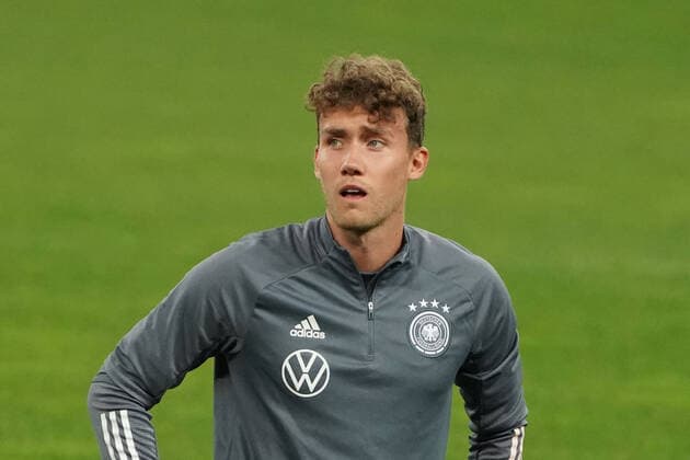 Luca Waldschmidt Germany Germany 09 10 2020 Final Training Germany, Olympic Stadium Kiev DISCLAIMER DFB regulations prohibit any use of photographs as image sequences and or quasi video