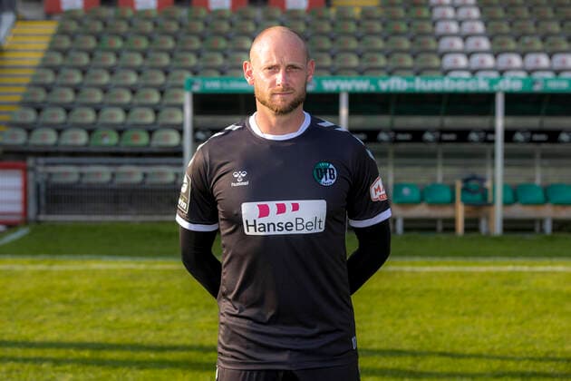 Benjamin Gommert No. 1, VfB Luebeck VfB Lübeck, 3 League, portrait date 2020 2021 Lübeck Schleswig Holstein Germany Dietmar Scholze Stadium on the L Copyright: xAgentur54GradFelixxKoenigx