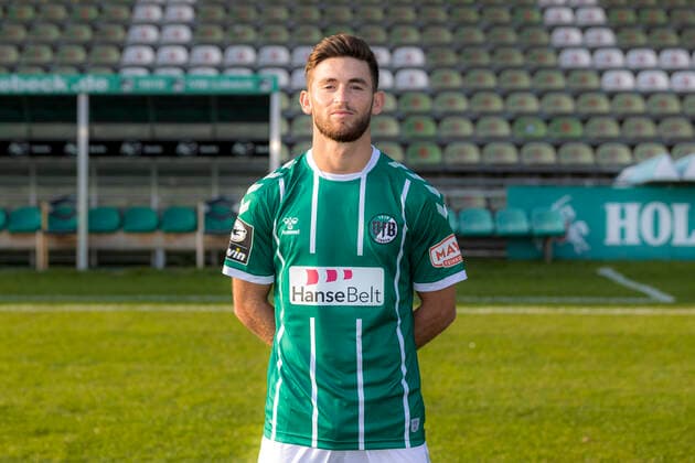 Elsamed Ramaj Nr 6, VfB Luebeck VfB Lübeck, 3 Liga, portrait date 2020 2021 Lübeck Schleswig Holstein Germany Dietmar Scholze Stadium at the L Copyright: xAgentur54GradFelixxKoenigx