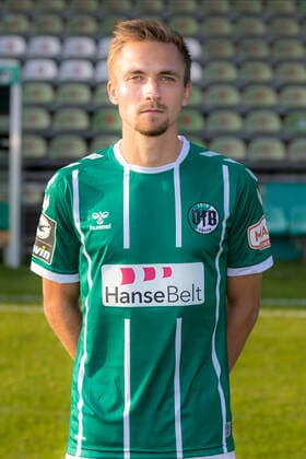 Morten Ruediger Nr 7, VfB Luebeck VfB Lübeck, 3 League, portrait date 2020 2021 Lübeck Schleswig Holstein Germany Dietmar Scholze Stadium at the L Copyright: xAgentur54GradFelixxKoenigx