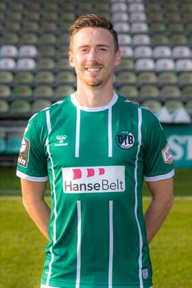 Martin Roeser Nr 9, VfB Luebeck VfB Lübeck, 3 Liga, portrait date 2020 2021 Lübeck Schleswig Holstein Germany Dietmar Scholze Stadion an der L Copyright: xAgentur54GradFelixxKoenigx