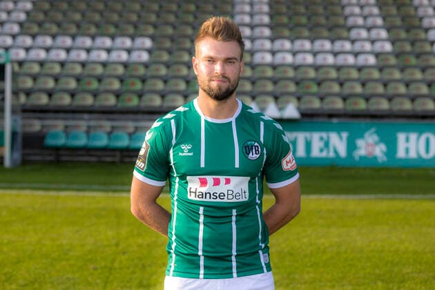 Yannick Deichmann Nr 10, VfB Luebeck VfB Lübeck, 3 Liga, portrait date 2020 2021 Lübeck Schleswig Holstein Germany Dietmar Scholze Stadion an der L Copyright: xAgentur54GradFelixxKoenigx
