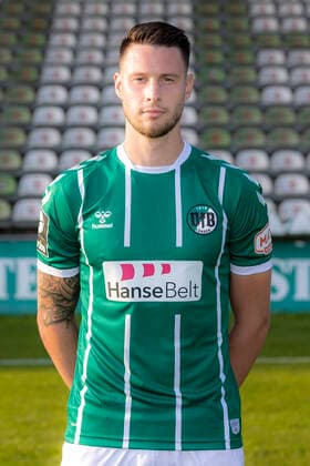 Ryan Malone Nr 16, VfB Luebeck VfB Lübeck, 3 Liga, portrait date 2020 2021 Lübeck Schleswig Holstein Germany Dietmar Scholze Stadion an der L Copyright: xAgentur54GradFelixxKoenigx