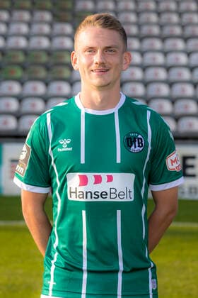 Thorben Deters Nr 18, VfB Luebeck VfB Lübeck, 3 Liga, portrait date 2020 2021 Lübeck Schleswig Holstein Germany Dietmar Scholze Stadion an der L Copyright: xAgentur54GradFelixxKoenigx