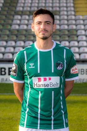 Nico Rieble Nr 27,VfB Luebeck VfB Lübeck, 3 Liga, portrait date 2020 2021 Lübeck Schleswig Holstein Germany Dietmar Scholze Stadium at the L Copyright: xAgentur54GradFelixxKoenigx