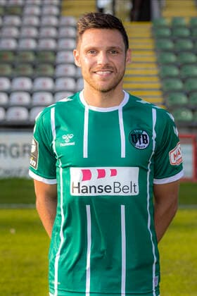 Mirko Boland Nr 31, VfB Luebeck VfB Lübeck, 3 Liga, portrait date 2020 2021 Lübeck Schleswig Holstein Germany Dietmar Scholze Stadion an der L Copyright: xAgentur54GradFelixxKoenigx