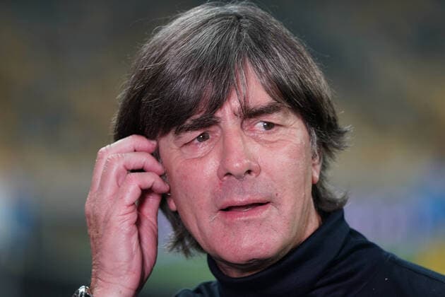 National Coach Joachim Loew Deutschland Germany in interview 10 10 2020 Ukraine vs Germany, UEFA Nations League, 3 Matchday, Olympic Stadium Kiev DISCLAIMER DFB regulations prohibit any use of photographs as image sequences and or quasi video