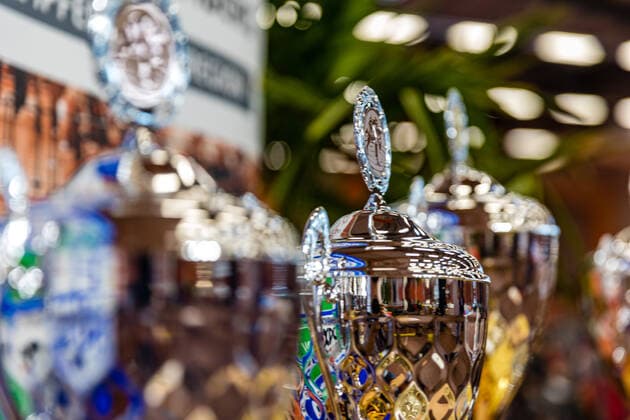 10 10 2020, Brandenburg, Senftenberg Judo Bundesliga mens final 2020 Cups are on a table photo Eibner Hammerschmidt Judo Bundesliga mens final 2020 Senftenberg Copyright: xHammerschmidtx Eibner-Pressefotox EP_fhamm