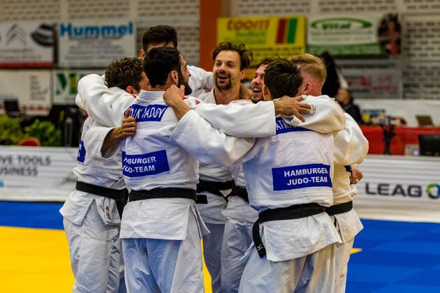 10 10 2020, Brandenburg, Senftenberg Judo Bundesliga Final Men 2020 The Hamburg JT is German Champion photo Eibner Hammerschmidt Judo Bundesliga Final Men 2020 Senftenberg Copyright: xHammerschmidtx Eibner-Pressefotox EP_fhamm