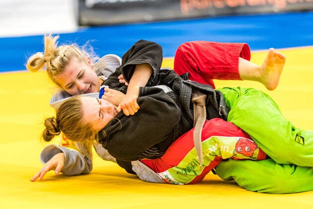 11 10 2020, Brandenburg, Senftenberg Judo Second National League Final Women 2020 Lisbeth Haustein, JG Sachsenwald, Luisa Engelkind, KSC Asahi Spremberg Judo Second National League Final Women 2020 Senftenberg Copyright: xHammerschmidtx Eibner-Pressefotox EP_fhamm