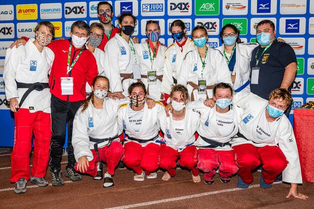 11 10 2020, Brandenburg, Senftenberg Judo Second National League Final Women 2020 Post SV Düsseldorf Judo Second National League Final Women 2020 Senftenberg Copyright: xHammerschmidtx Eibner-Pressefotox EP_fhamm