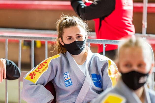 11 10 2020, Brandenburg, Senftenberg Judo Second Bundesliga Final Women 2020 KSC Asahi Spremberg Judo Second Bundesliga Final Women 2020 Senftenberg Copyright: xHammerschmidtx Eibner-Pressefotox EP_fhamm