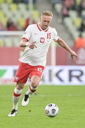11.10.2020 GDANSK PILKA NOZNA - LIGA NARODOW UEFA MECZ GRUPY A POLSKA - WLOCHY Football - UEFA Nations League group A match Poland - Italy N Z KAMIL GLIK SYLWETKA FOT MATEUSZ SLODKOWSKI FOTONEWS NEWSPIX.PL --- Newspix.pl  20201011FNMS38