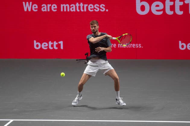 Tennis Bed11Hulks Indoors Lanxess Arena Cologne Germany 12 10 2020 Oscar Otte