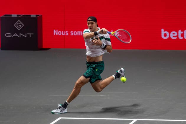 Tennis Bed11Hulks Indoors Lanxess Arena Cologne Germany 12 10 2020 Jan Lennard Struff