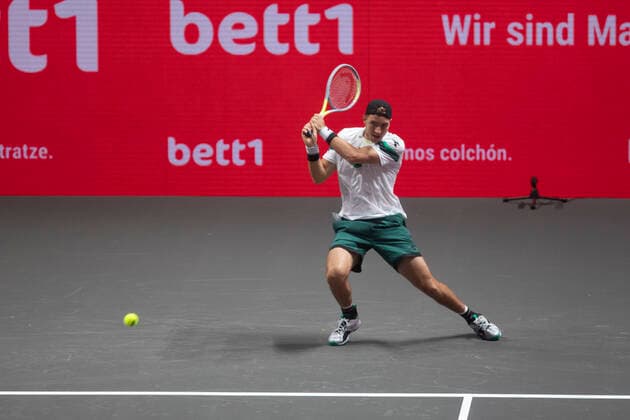 Tennis Bed11Hulks Indoors Lanxess Arena Cologne Germany 12 10 2020 Jan Lennard Struff