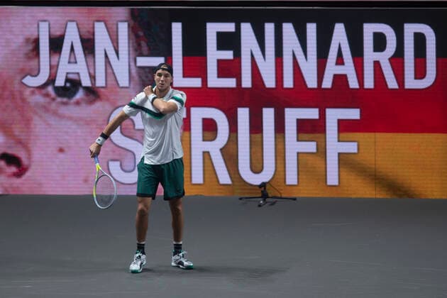 Tennis Bed11Hulks Indoors Lanxess Arena Cologne Germany 12 10 2020 Jan Lennard Struff