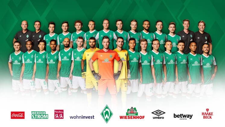 GER, official team photo Werder Bremen Werder Brermen 1 BL, team photo 2020 2021 Upper row from Christian Vander goalkeeper coach , Danijel Zenkovic co coach , Ilia Gruev, Oscar Schönfelder, Josh Sargent, Ludwig Augustinsson, Niklas Moisander, Marco Friedl, Christian Groß, Jean Manuel Mbom, Kevin Möhwald, Romano Schmid, Tim Borowski Co-Trainer , Florian Kohfeldt Head Coach Bottom row from Milot Rashica, Tahith Chong, Yuya Osako, Theodor Gebre Selassie, Ömer Toprak, Nick Woltemade, Eduardo dos Santos Haesler, Jiri Pavlenka, Stefanos Kapino, Davie Selke, Patrick Erras, Niclas Füllkrug, Maximilian Eggestein, Milos Veljkovic, Felix Agu, Leonardo Bittencourt Montagex xnordphotox xHeidmann nph00001