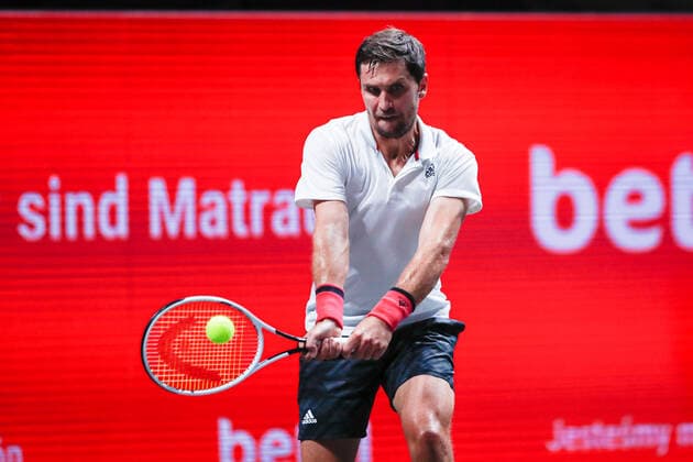 ZVEREV, Mischa GER ATP Ranking No 265, WC, at the bett1HULKS Indoors ATP 250 on 12 10 2020 in Cologne LANXESS arena , Germany