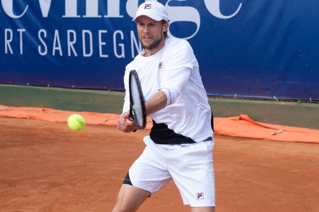 Photo Alessandro Tocco LaPresse October 12, 2020 Santa Margherita di Pula, Cagliari (Italy) Tennis Tennis, Forte Village Sardegna Open In the pic: Andreas Seppi  Copyright: xToccoxAlessandro LaPressex