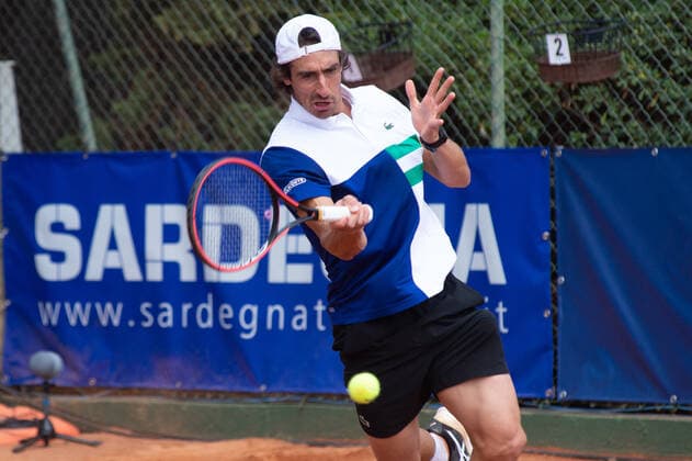 Photo Alessandro Tocco LaPresse October 12, 2020 Santa Margherita di Pula, Cagliari (Italy) Tennis Tennis, Forte Village Sardegna Open In the pic: Pablo Cuevas  Copyright: xToccoxAlessandro LaPressex