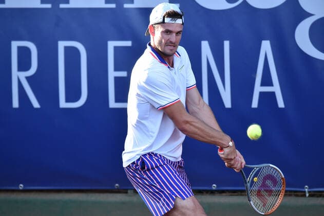 Photo Alessandro Tocco LaPresse October 12, 2020 Santa Margherita di Pula, Cagliari (Italy) Tennis Tennis, Forte Village Sardegna Open In the pic: Tommy Paul  Copyright: xToccoxAlessandro LaPressex