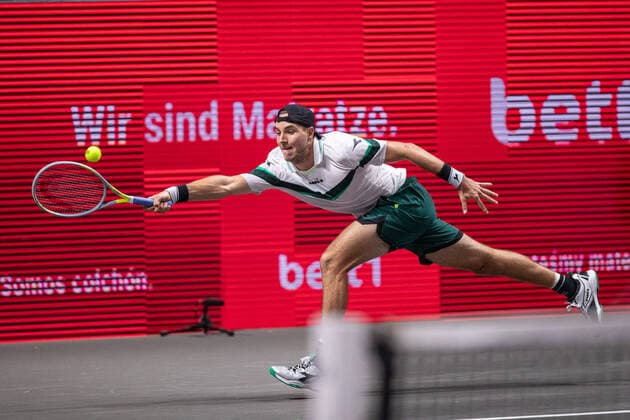 ZVEREV, Mischa GER ATP Ranking No 265, Law on No WC at the bett1HULKS Indoors ATP 250 on 12 10 2020 in Cologne LANXESS arena , Germany