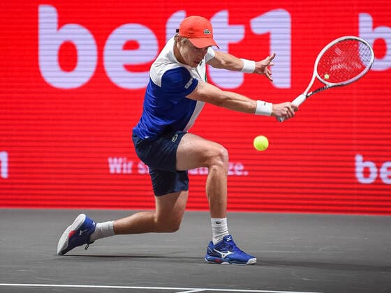 In Marc POLMANS AUS , Hubert HURKACZ POL vs Marc POLMANS AUS , TENNIS, bett1hulks Indoor, 12 10 2020, GER, TENNIS, ATP TOUR, bett1hulks Indoor, John MILLMAN AUS vs Misacha ZVEREV GER , 12 10 2020 KOELN Copyright: xEibner-Pressefotox EP_BSO