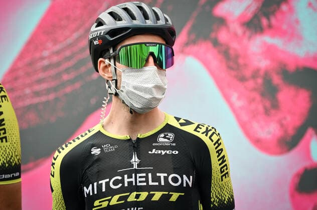 Photo Massimo Paolone LaPresse October 07, 2020 Italy Cycling Giro d Italia 2020 - 103th edition - Stage 5 - from Mileto to Camigliatello Silano In the pic: YATES Simon( GBR )MITCHELTON - SCOTT  Copyright: xMassimoxPaolone LaPressex