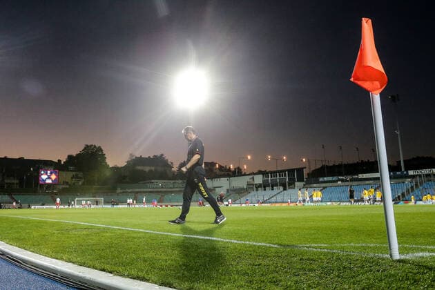 Faruk Hadzibegic Coach Montenegro Football, UEFA Nations League 2020 21, Season 2020 2021, 2 Matchday, Group C 08 09 2020 Luxembourg Montenegro Luxembourg vs Montenegro Stade Josy Barthel, Luxembourg