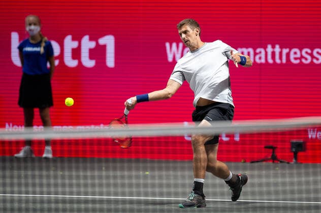 In Henri LAAKSONEN SUI , Daniel ALTMEIER GER vs Henri LAAKSONEN SUI , TENNIS, bett1hulks Indoor, 13 10 2020, GER, TENNIS, ATP TOUR, bett1hulks Indoor, Daniel ALTMEIER GER vs Henri LAAKSONEN SUI , 13 10 2020 COLOGNE Copyright: xEibner-Pressefotox EP_BSO