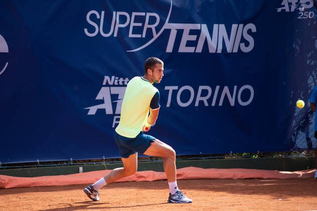 Photo Alessandro Tocco LaPresse October 13, 2020 Santa Margherita di Pula, Cagliari (Italy) Tennis Tennis, Forte Village Sardegna Open In the pic:Laslo Djere  Copyright: xToccoxAlessandro LaPressex