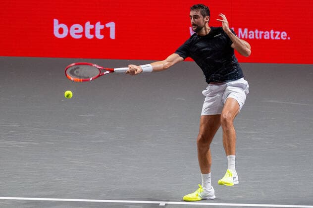 In Marin CILIC CRO , Marcos GIRON USA vs Marin CILIC CRO , TENNIS, bet1hulks Indoor, 13 10 2020, GER, TENNIS, ATP TOUR, bet1hulks Indoor, Marcos GIRON USA vs Marin CILIC CRO , 13 10 2020 COLOGNE Copyright: xEibner-Pressefotox EP_BSO