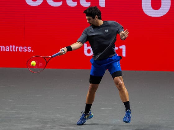 In Marcos GIRON USA , Marcos GIRON USA vs Marin CILIC CRO , TENNIS, bet1hulks Indoor, 13 10 2020, GER, TENNIS, ATP TOUR, bet1hulks Indoor, Marcos GIRON USA vs Marin CILIC CRO , 13 10 2020 COLOGNE Copyright: xEibner-Pressefotox EP_BSO